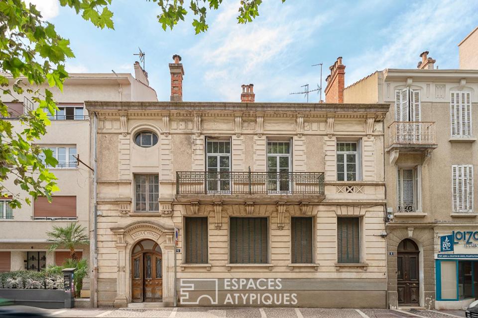 Appartement historique et lignes contemporaines