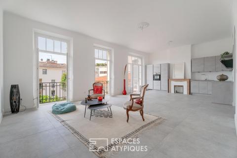 Appartement historique et lignes contemporaines