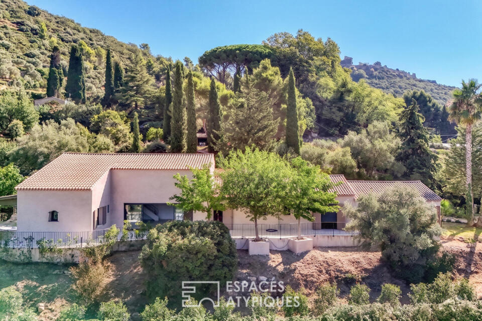 Maison contemporaine avec vue imprenable