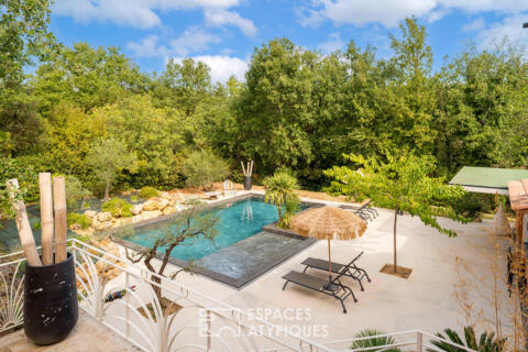 Villa provençale avec piscine et studio