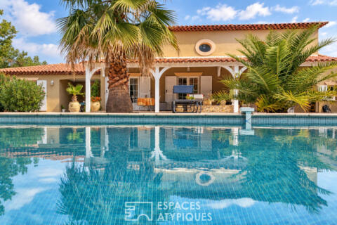 Villa de standing, piscine, pool house, jardin