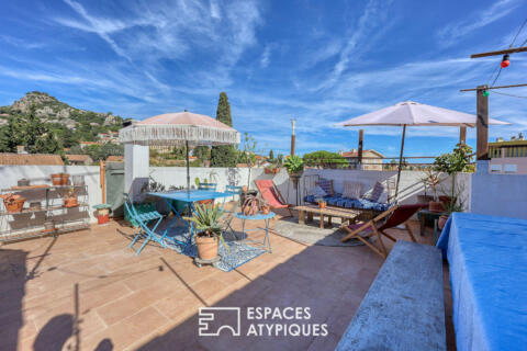 Duplex avec terrasse proche centre-ville