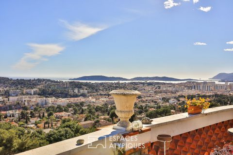 Appartement art déco avec terrasse hors normes vue mer