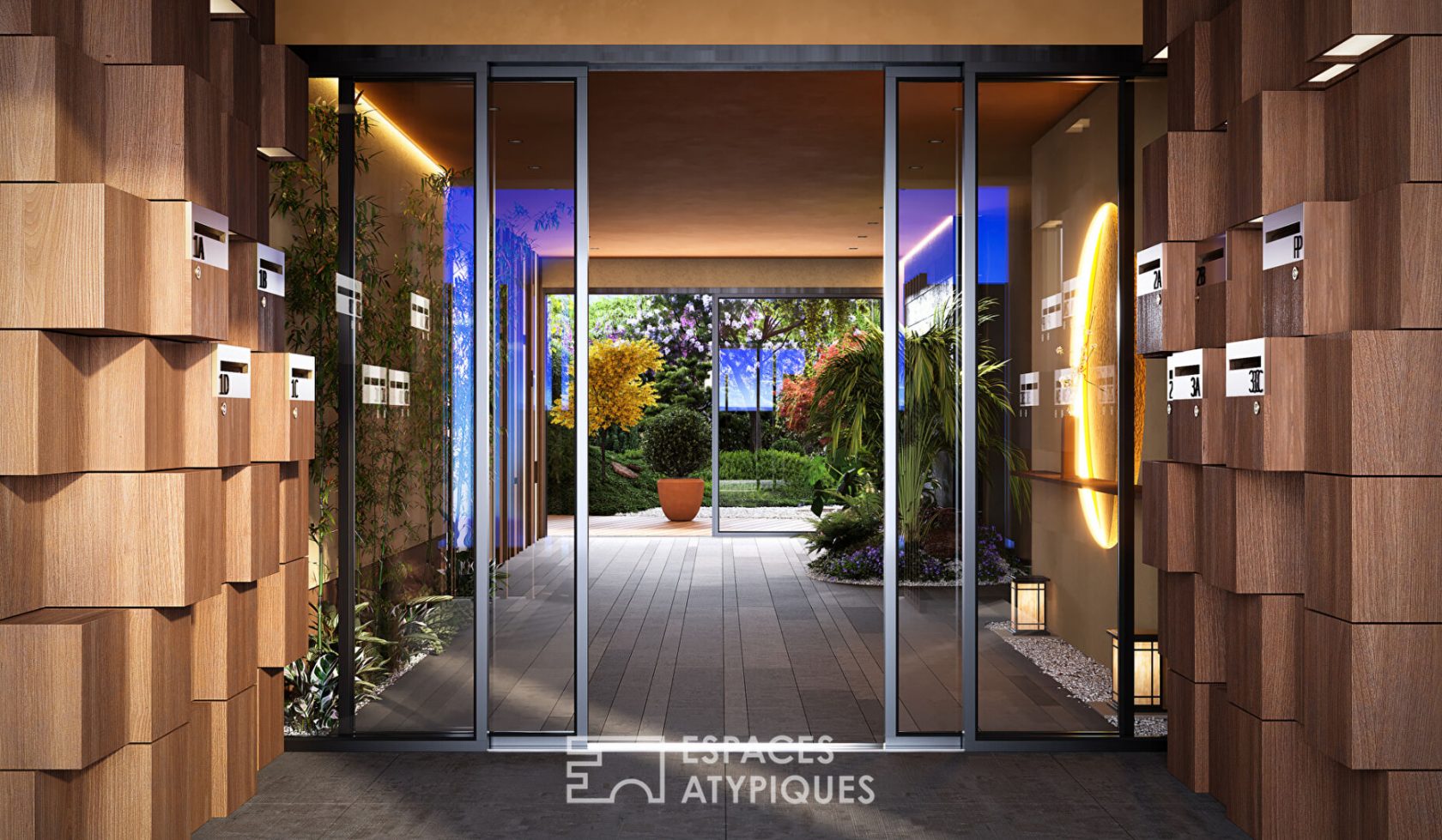 Atypical apartment with terrace and shops on foot