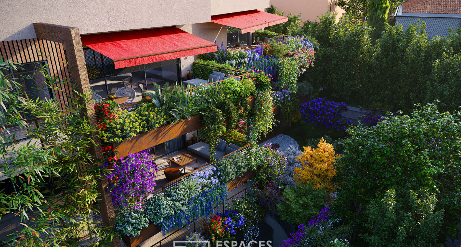 Appartement atypique avec terrasse et commerces à pied