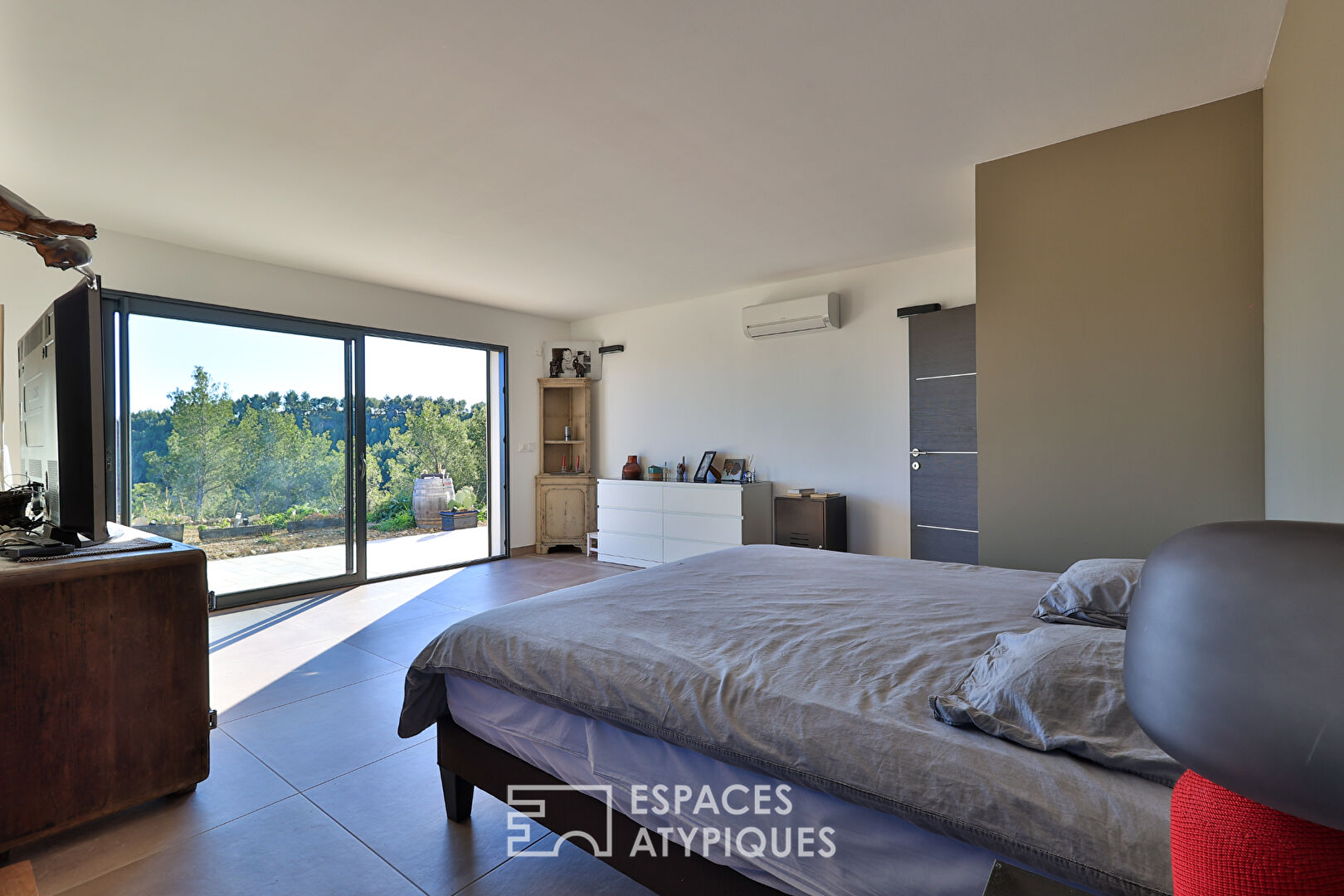 Maison contemporaine et sa vue panoramique