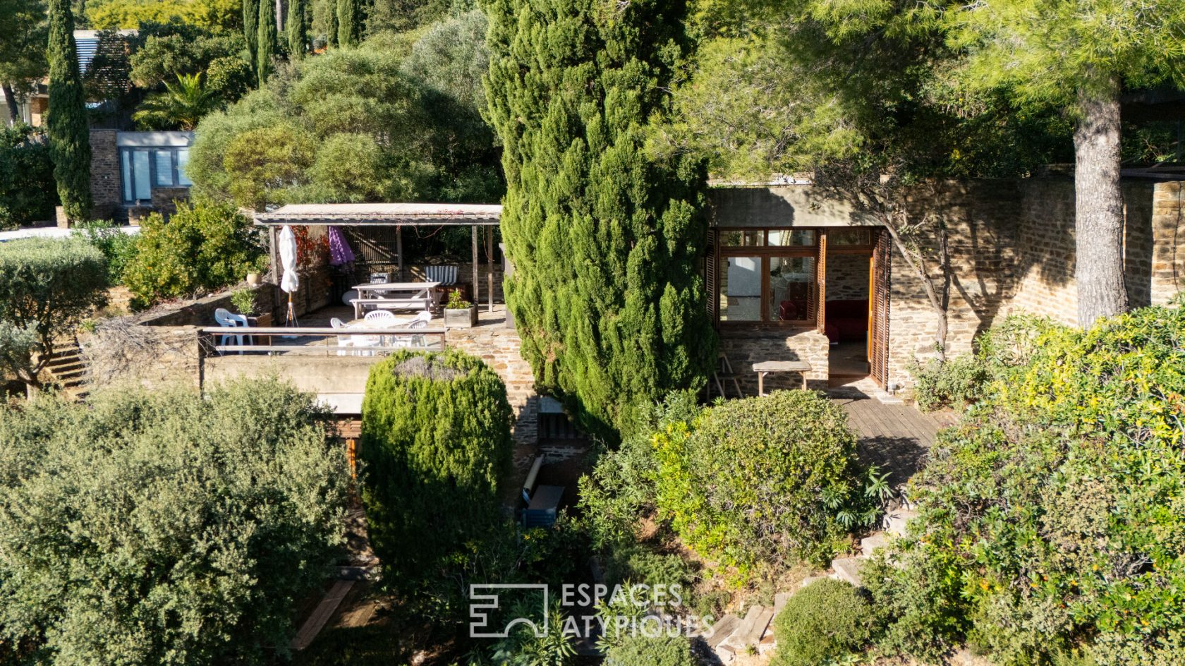 Villa d’architecte vue mer au Gaou-Bénat