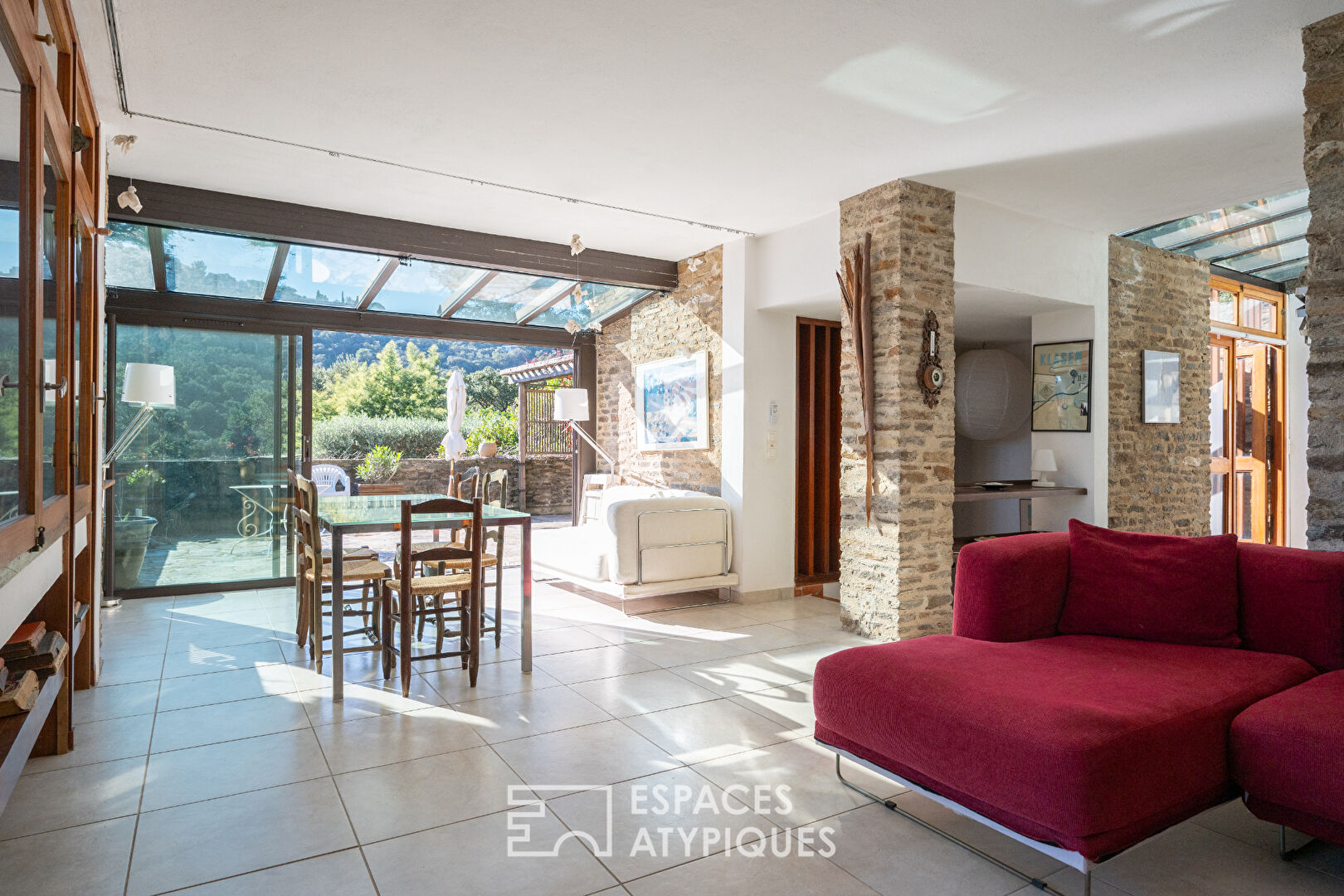 Villa d’architecte vue mer au Gaou-Bénat