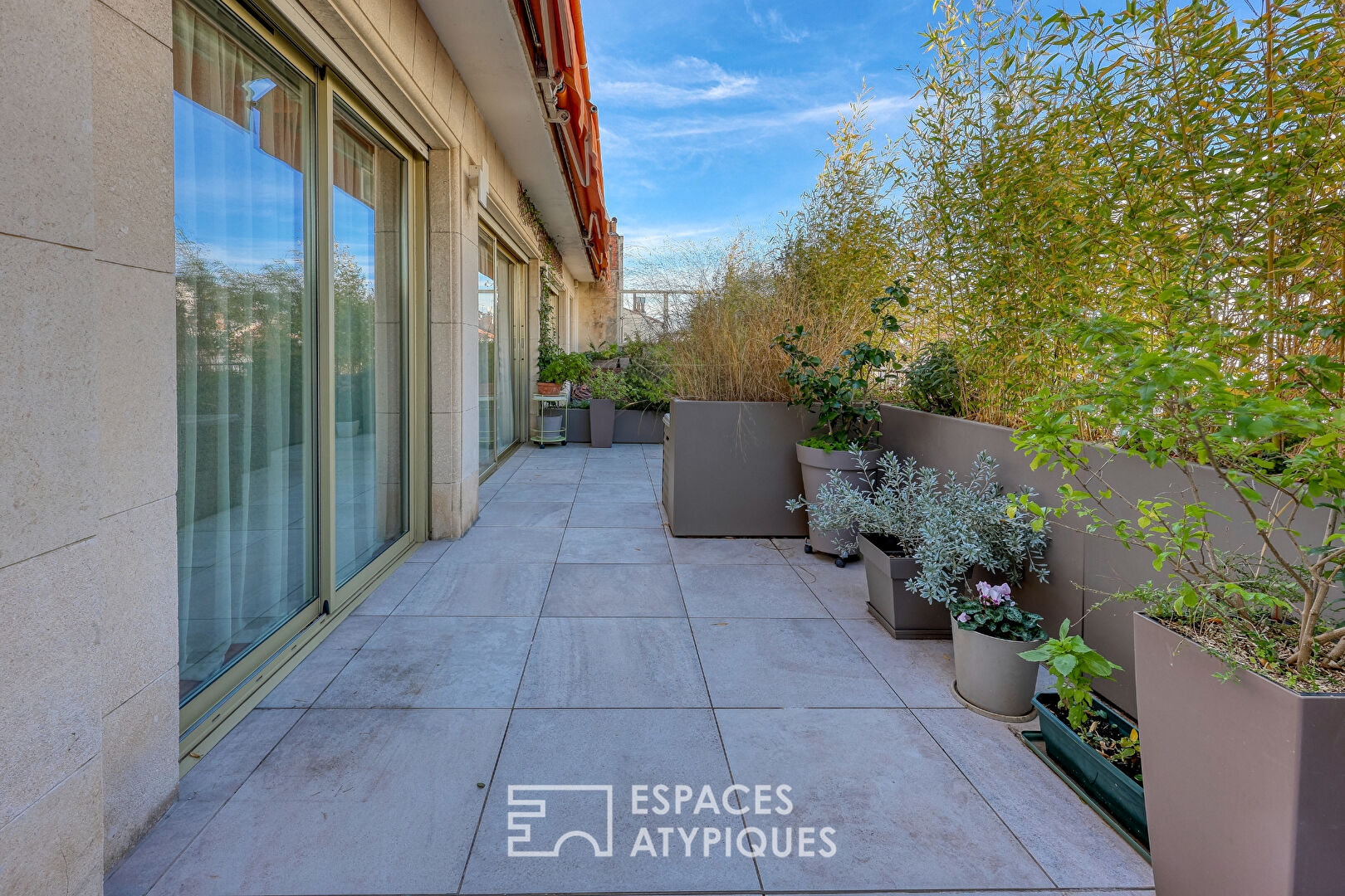 Appartement design Roof top avec terrasse
