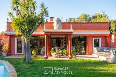 Artist’s house at the foot of the Sainte Baume natural park