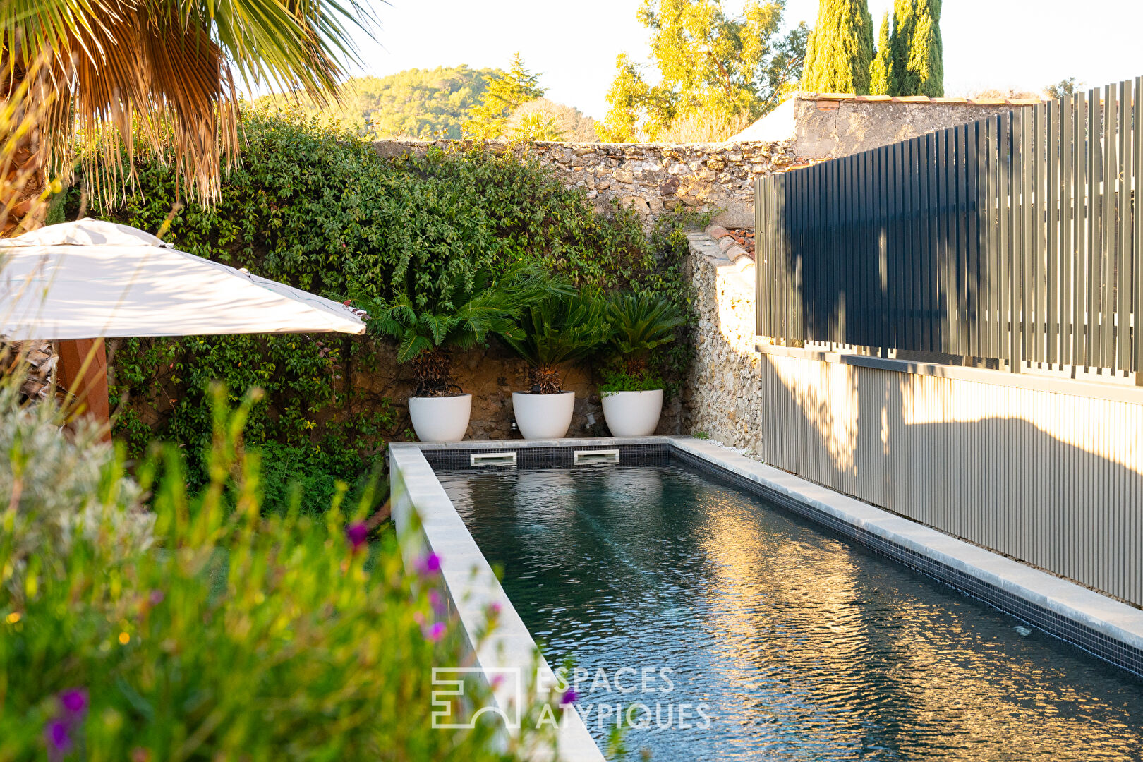 Renovated village house with swimming corridor
