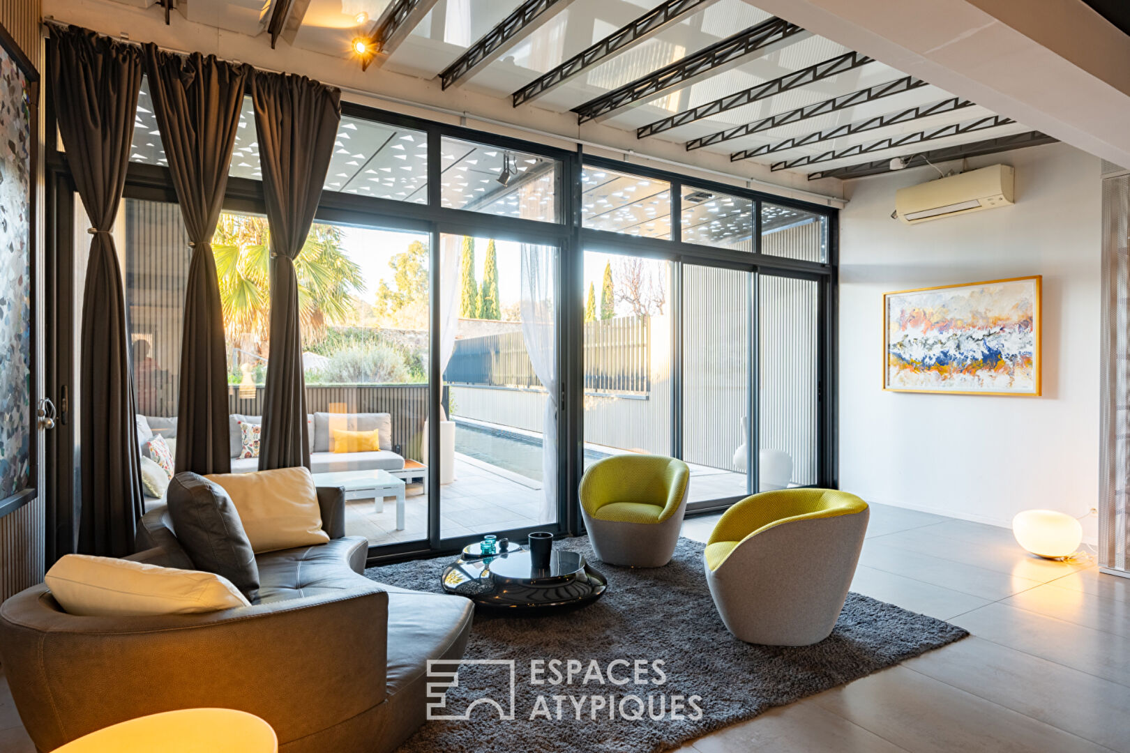 Renovated village house with swimming corridor