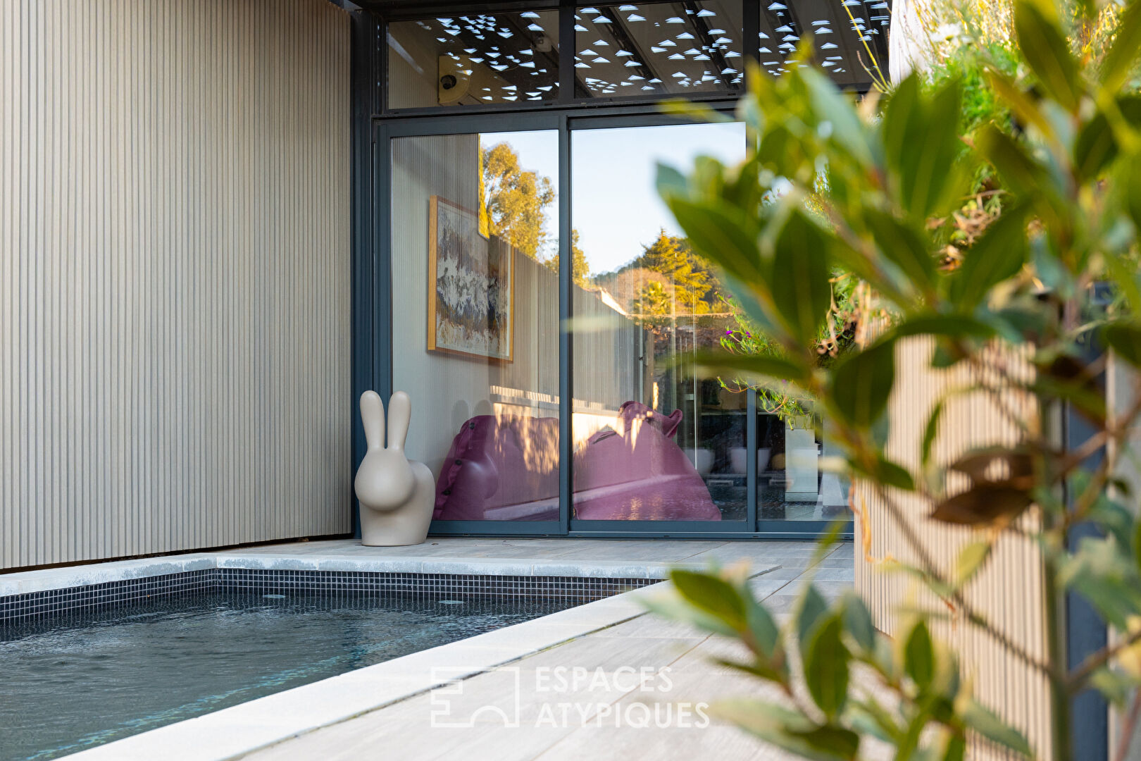 Renovated village house with swimming corridor