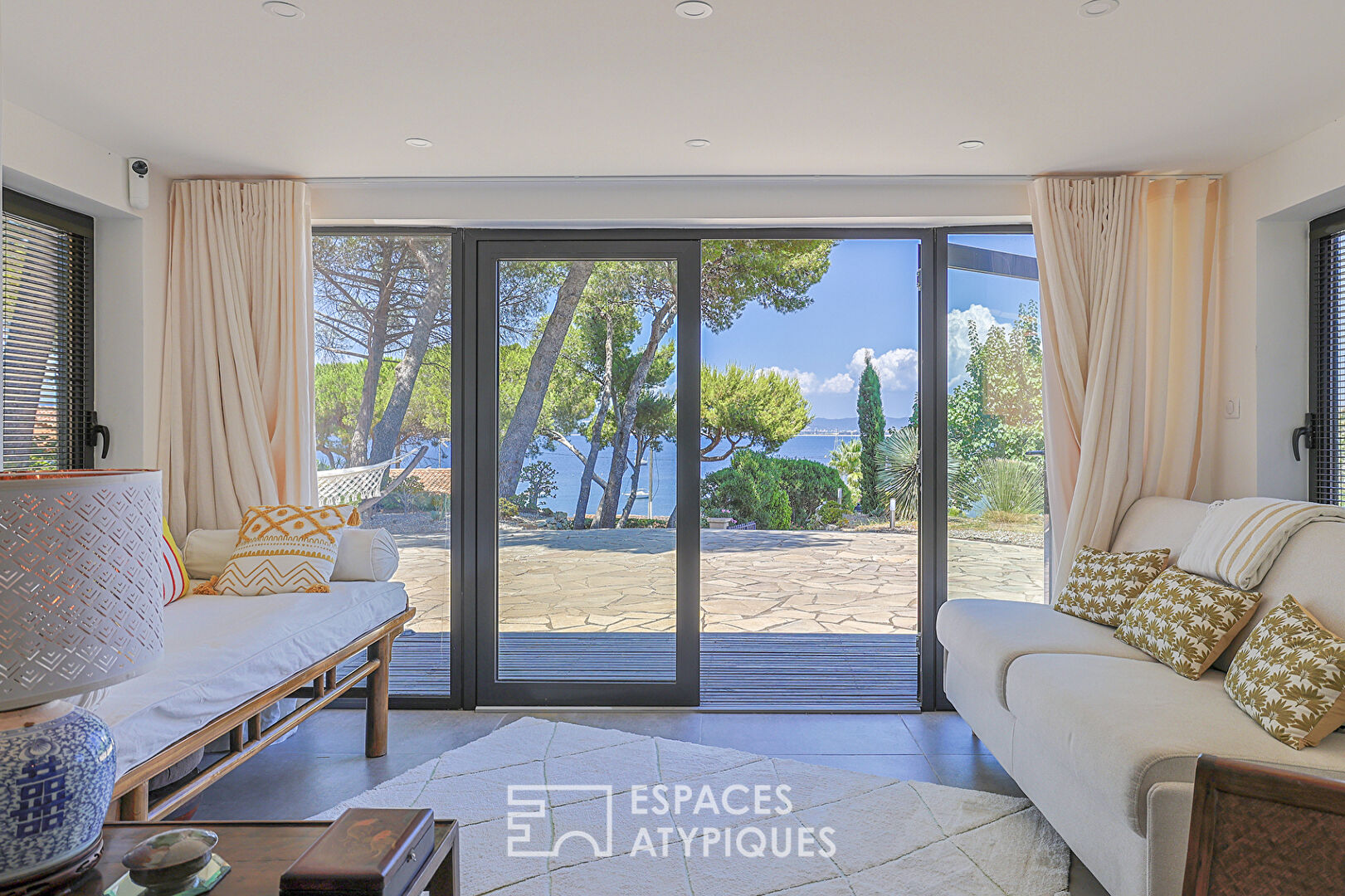 Villa avec vue mer et plages à pied