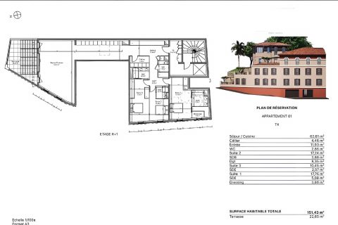 Appartement d’exception avec terrasse proche du port