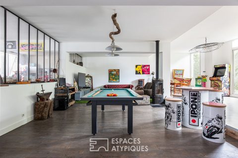 Ancienne Mégisserie réhabilitée avec piscine et son atelier d’artiste