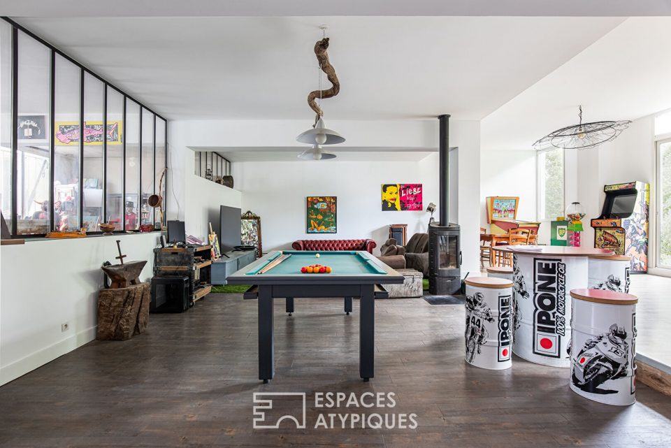 Ancienne Mégisserie réhabilitée avec piscine et son atelier d'artiste