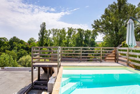 Ancienne Mégisserie réhabilitée avec piscine et son atelier d’artiste