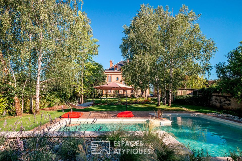 Maison d'exception à Albi : charme 1930, jardin secret et piscine en coeur de ville