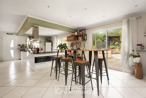 Maison familiale avec studio et piscine aux portes d’Albi