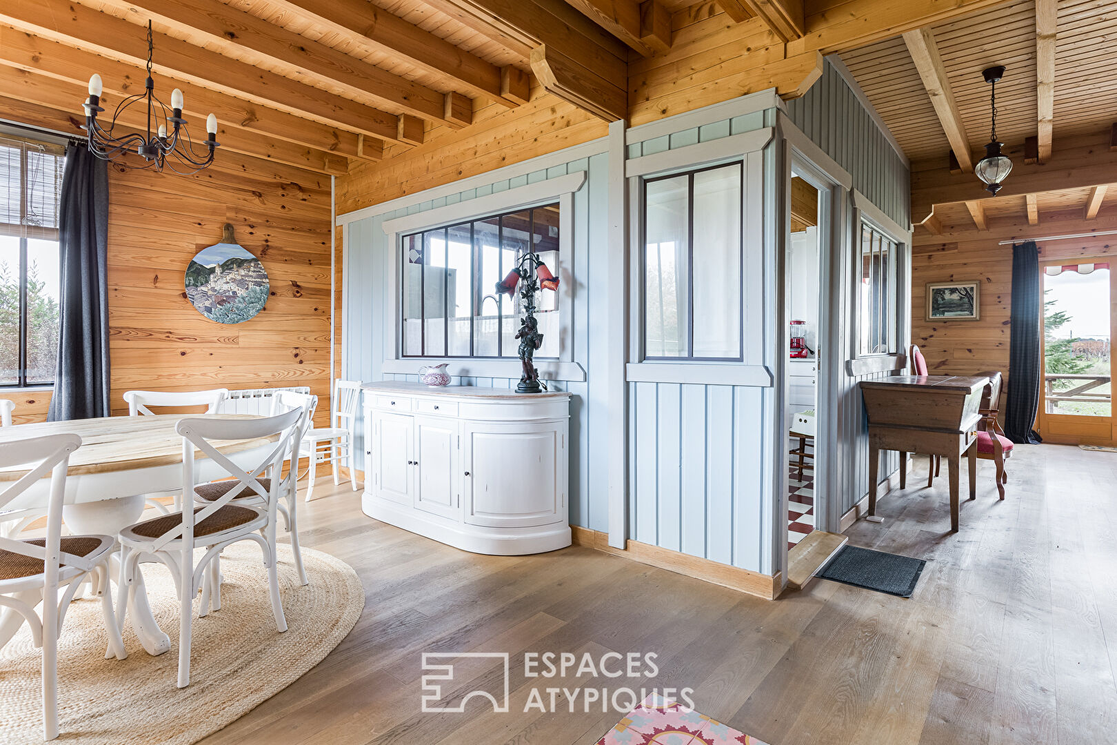 Chalet en bois au coeur de la campagne gaillacoise