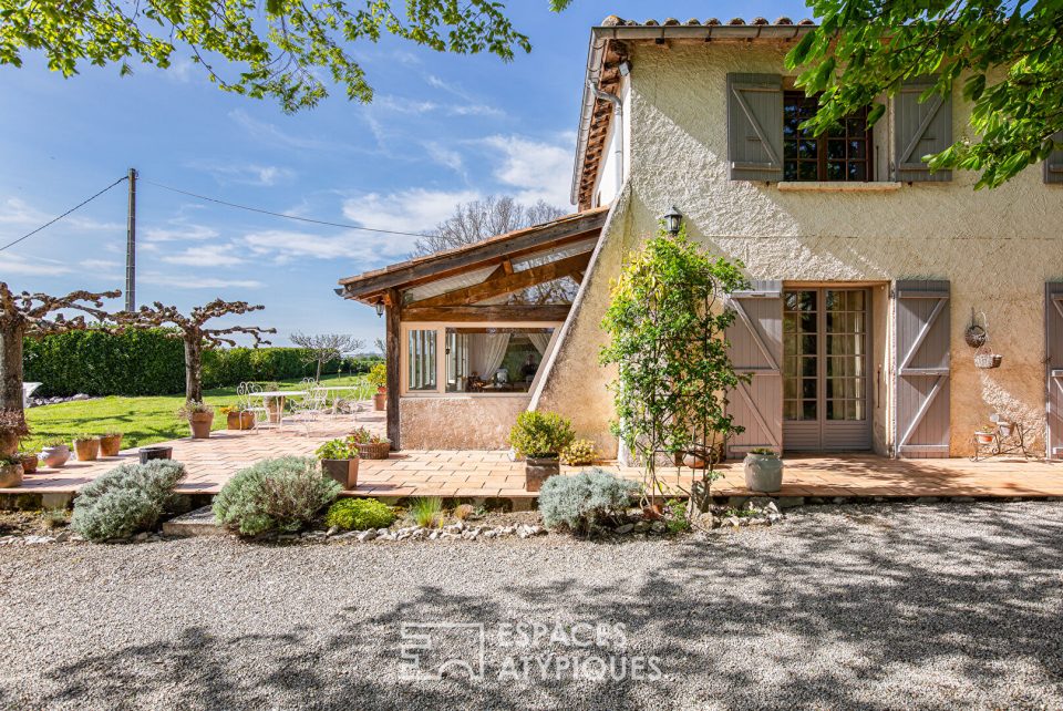 Superbe domaine de campagne, avec gîte et chambres d'hôtes.