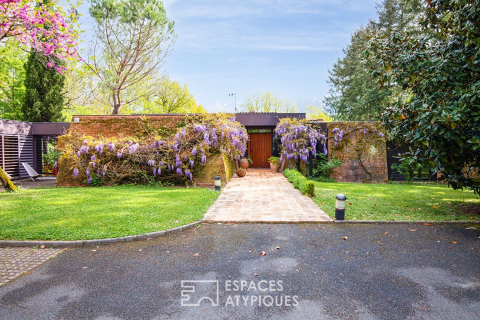 Maison d'architecte avec piscine dans un cadre exceptionnel