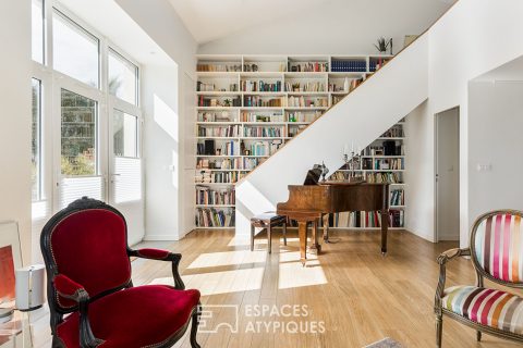 Ancienne ferme rénovée avec loft au coeur des vignes