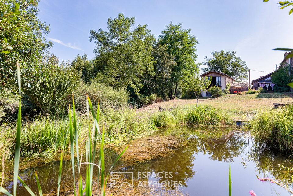 Maison de hameau dans un cadre bucolique