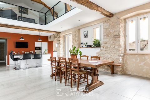 Ensemble immobilier de caractère avec gîte