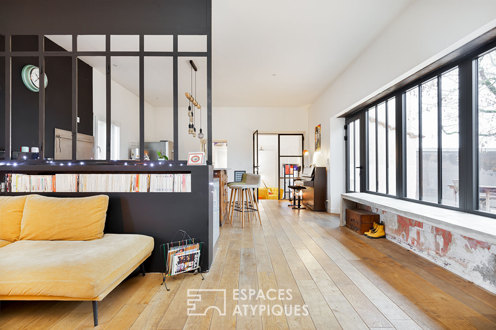Maison d’artiste à la vue dégagée