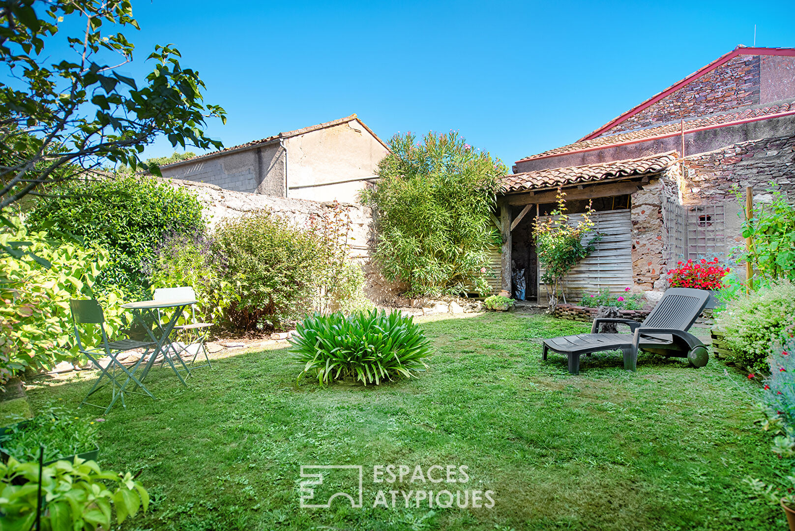 Charmante maison de village avec jardin