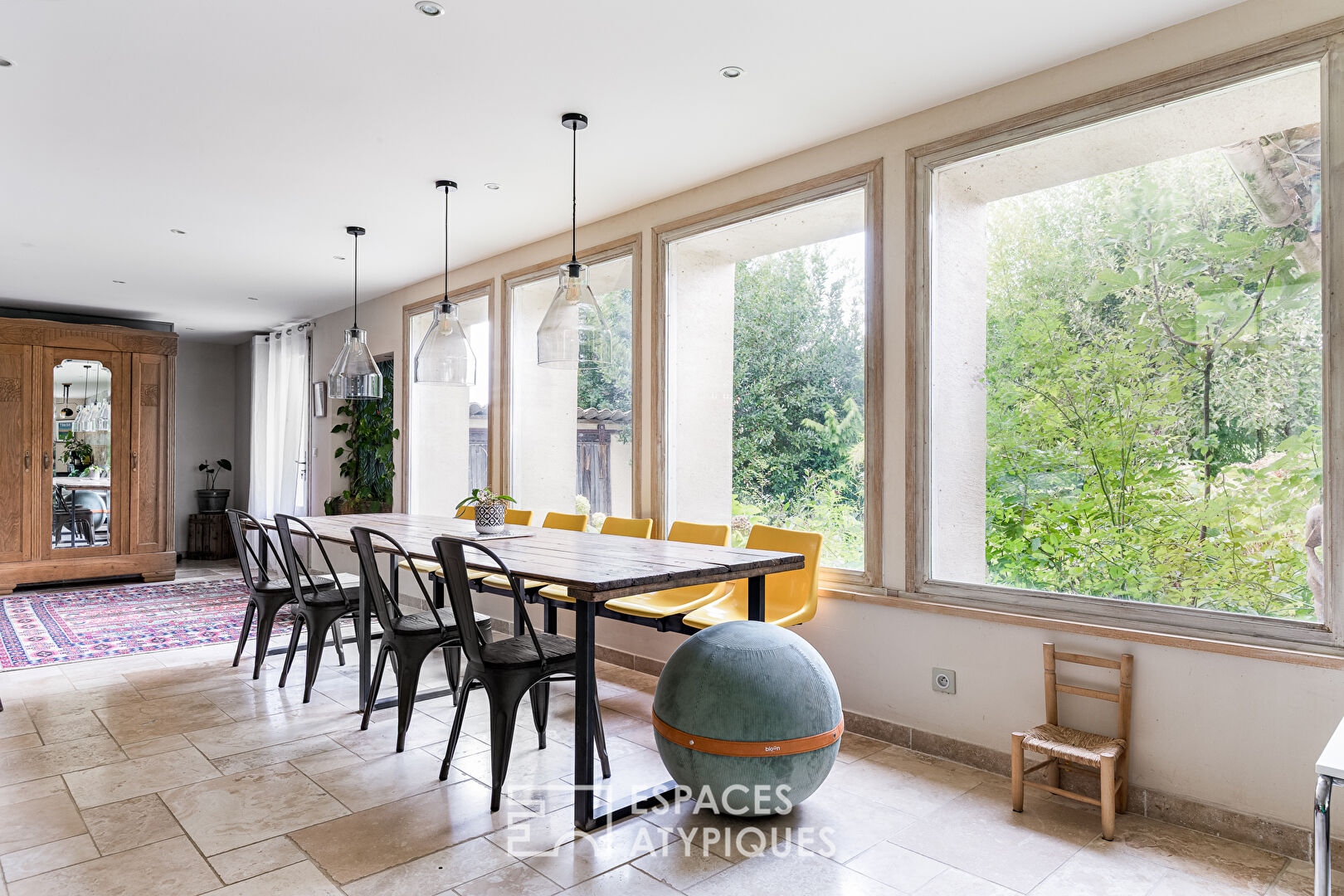 Duo of renovated houses with swimming pool