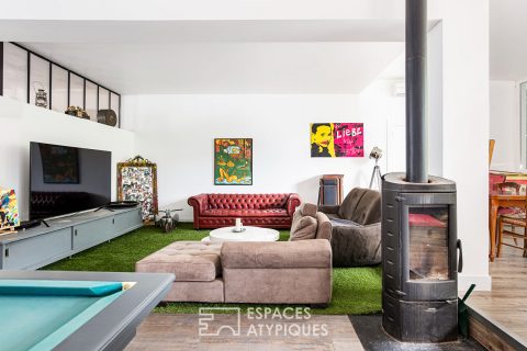 Loft et hangar industriels aux multiples facettes