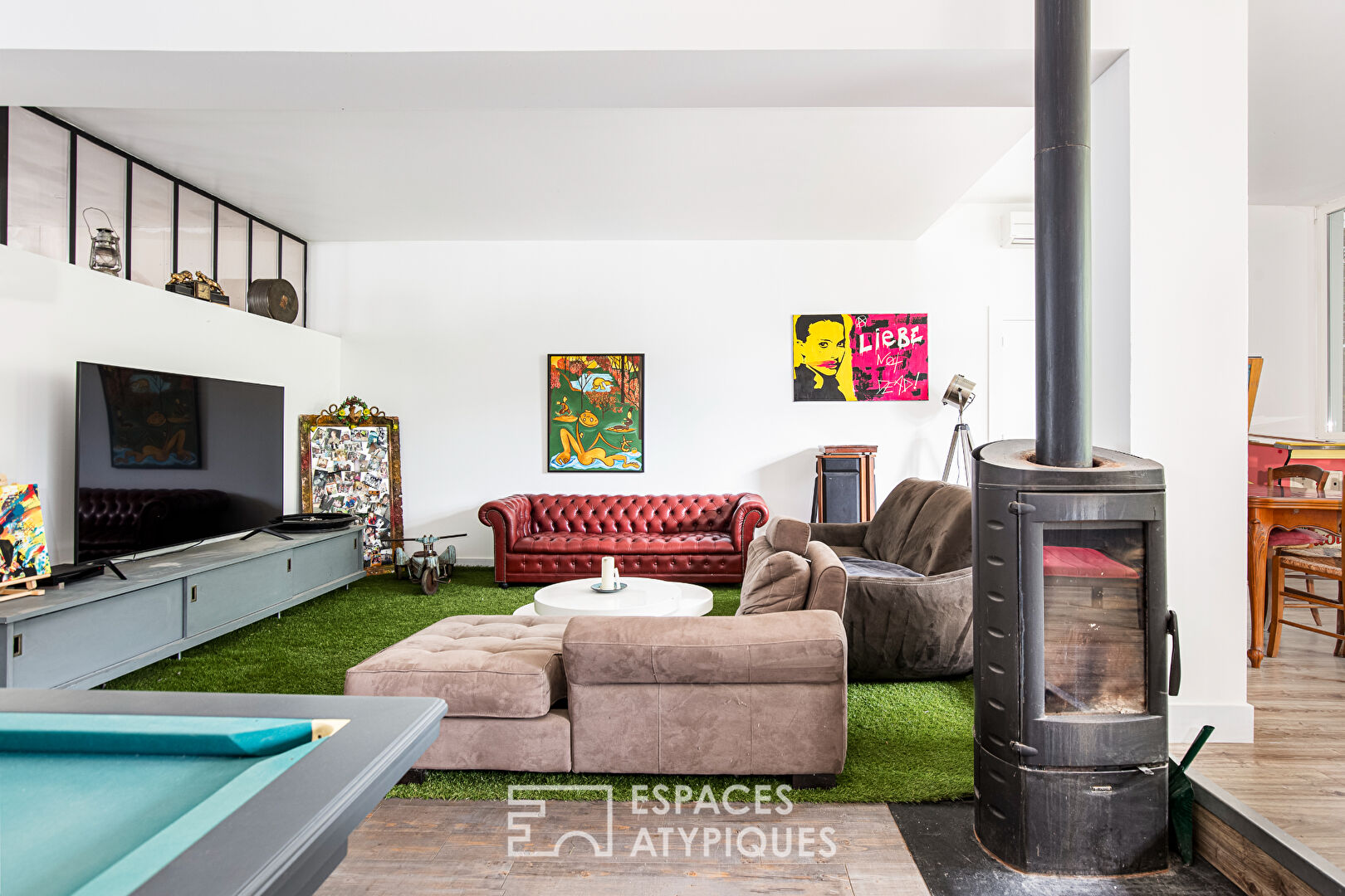 Loft et hangar industriels aux multiples facettes