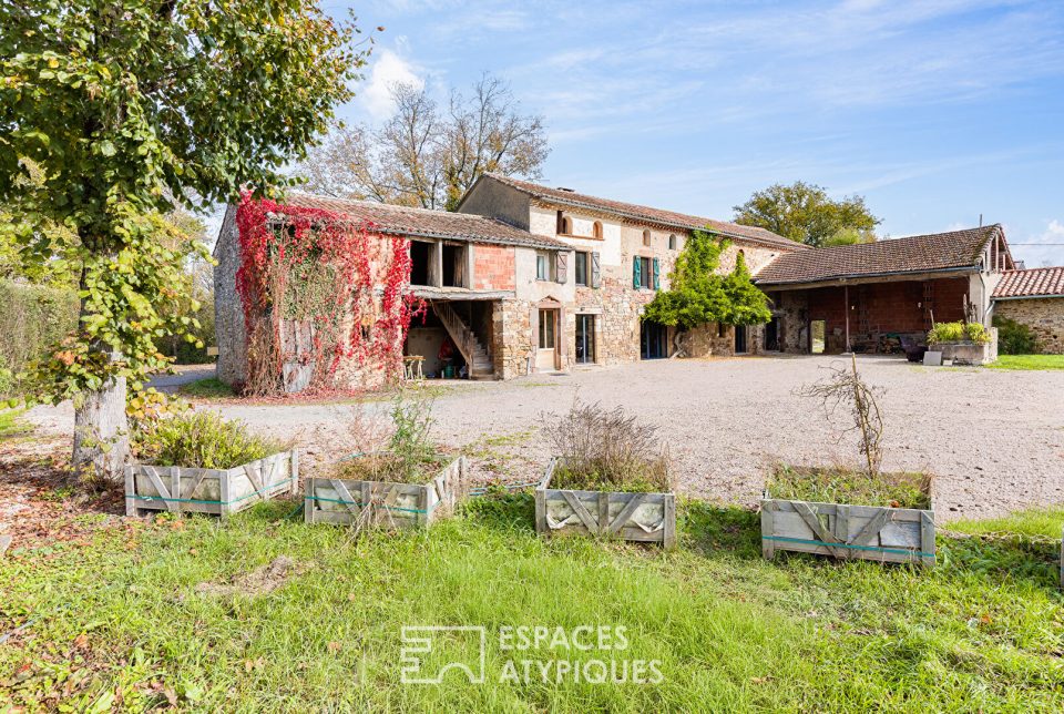 Maison de caractère rénovée avec vue sur Cordes-sur-Ciel