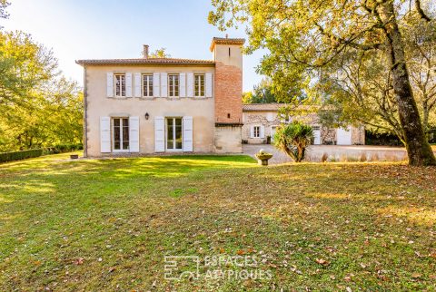 Propriété d’exception avec bois et prairies en pays de Cocagne