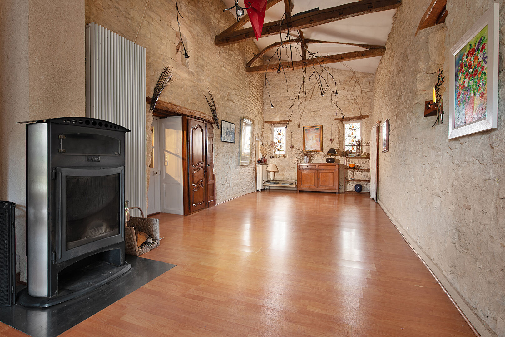 Property complex with holiday cottages and swimming pool in the Tarn countryside