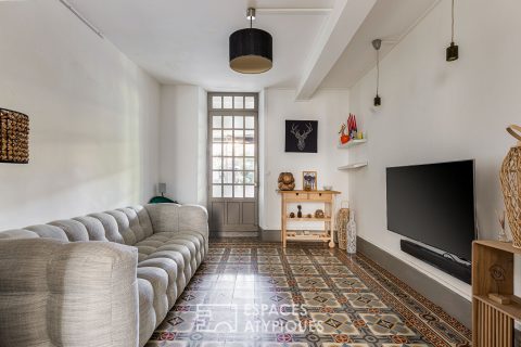 Townhouse with garden and garage