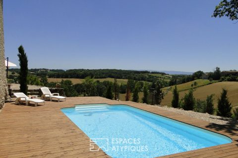 Belle propriété avec piscine et vue imprenable