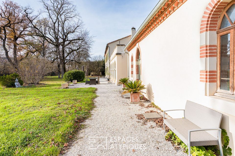 Demeure bourgeoise à la réécriture contemporaine