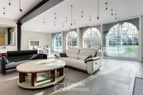 Demeure bourgeoise à la réécriture contemporaine