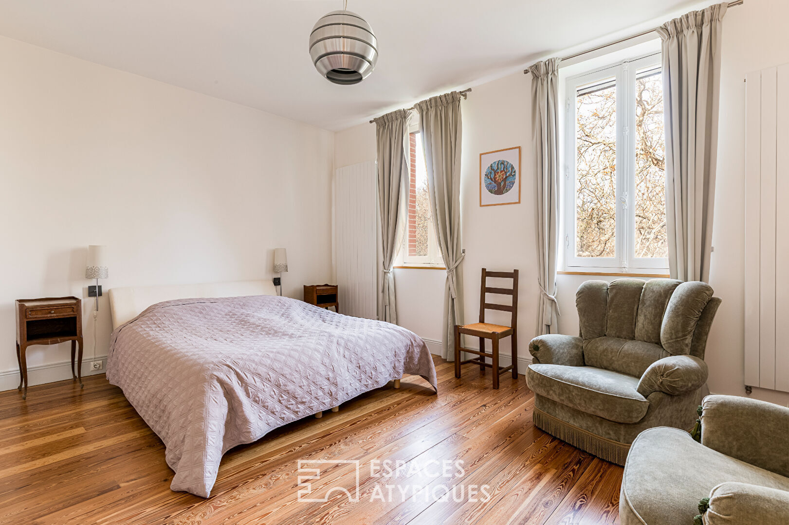 Demeure bourgeoise à la réécriture contemporaine