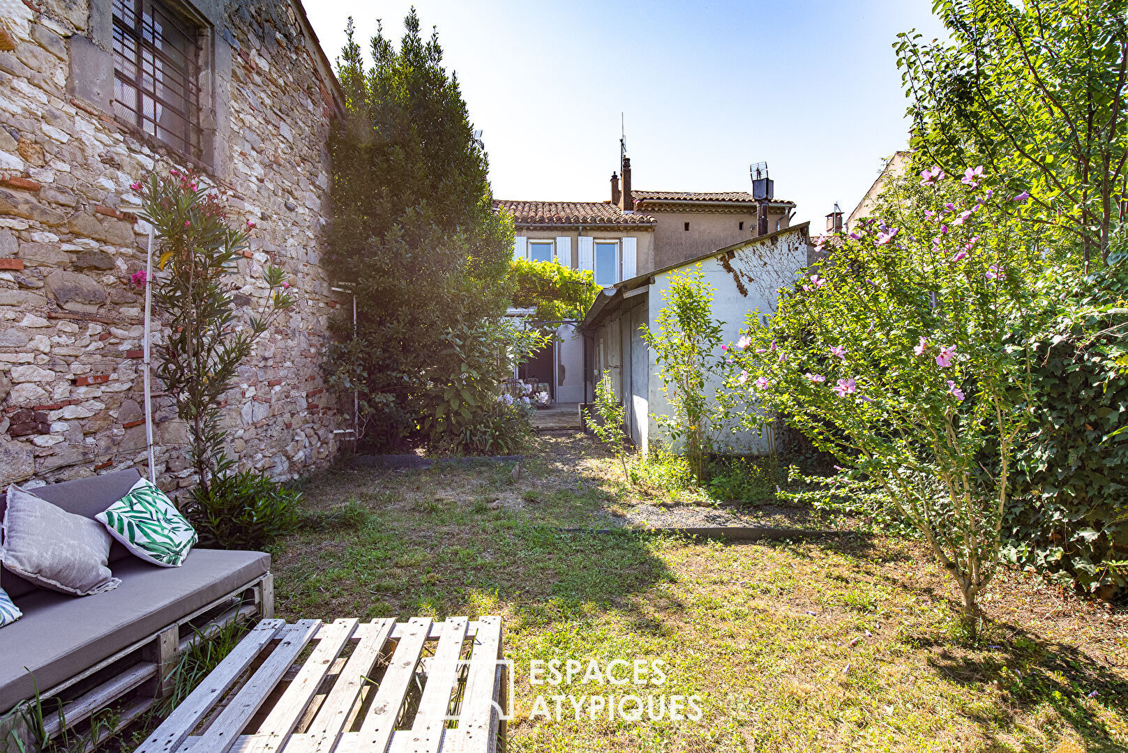 Maison de ville avec jardin dans le quartier de l’Albinque
