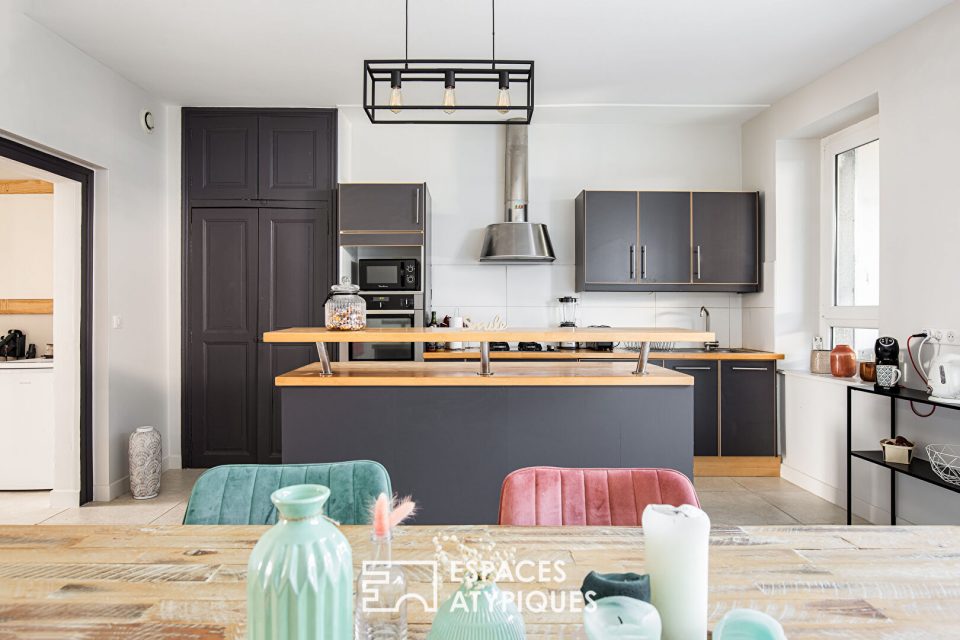 Maison de ville avec jardin dans le quartier de l'Albinque