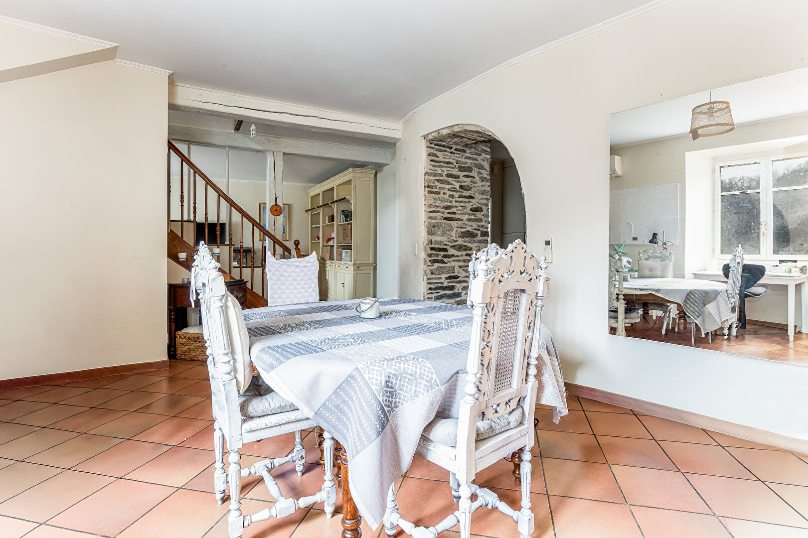 Stone house with breathtaking views of the Black Mountain