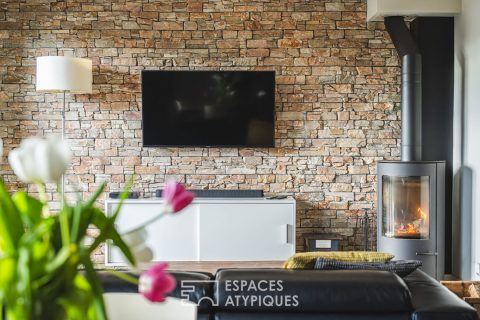 Maison de ville rénovée avec garage et jardin à ALBI