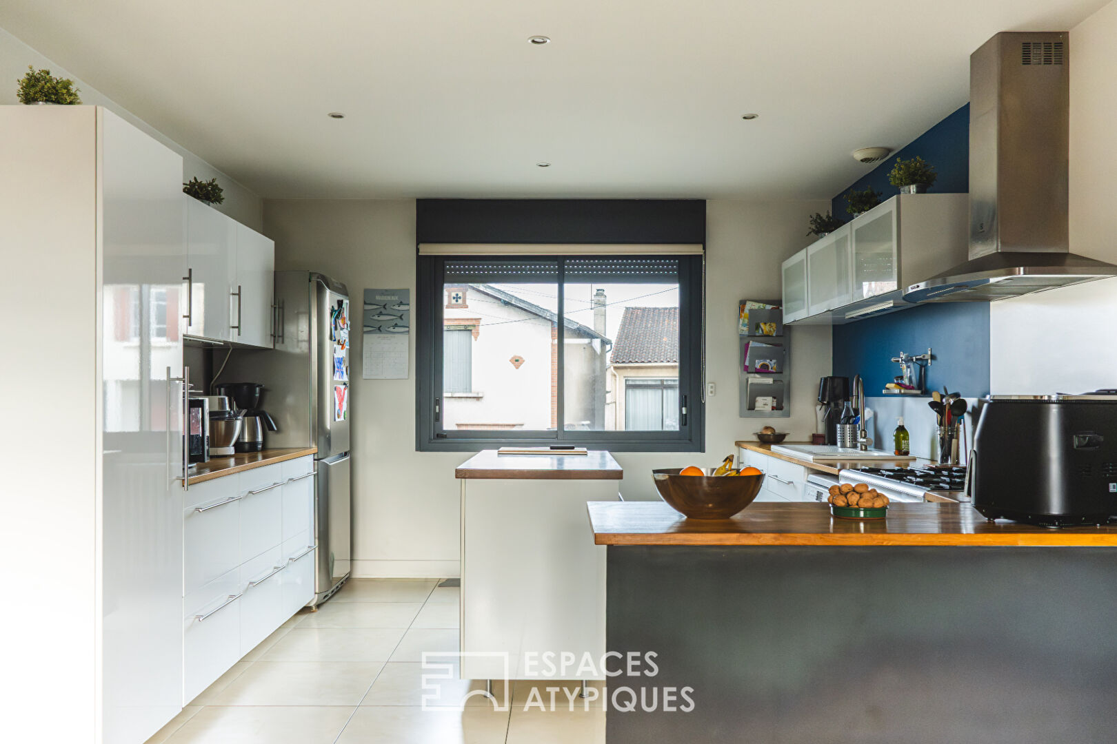 Maison de ville rénovée avec garage et jardin à ALBI