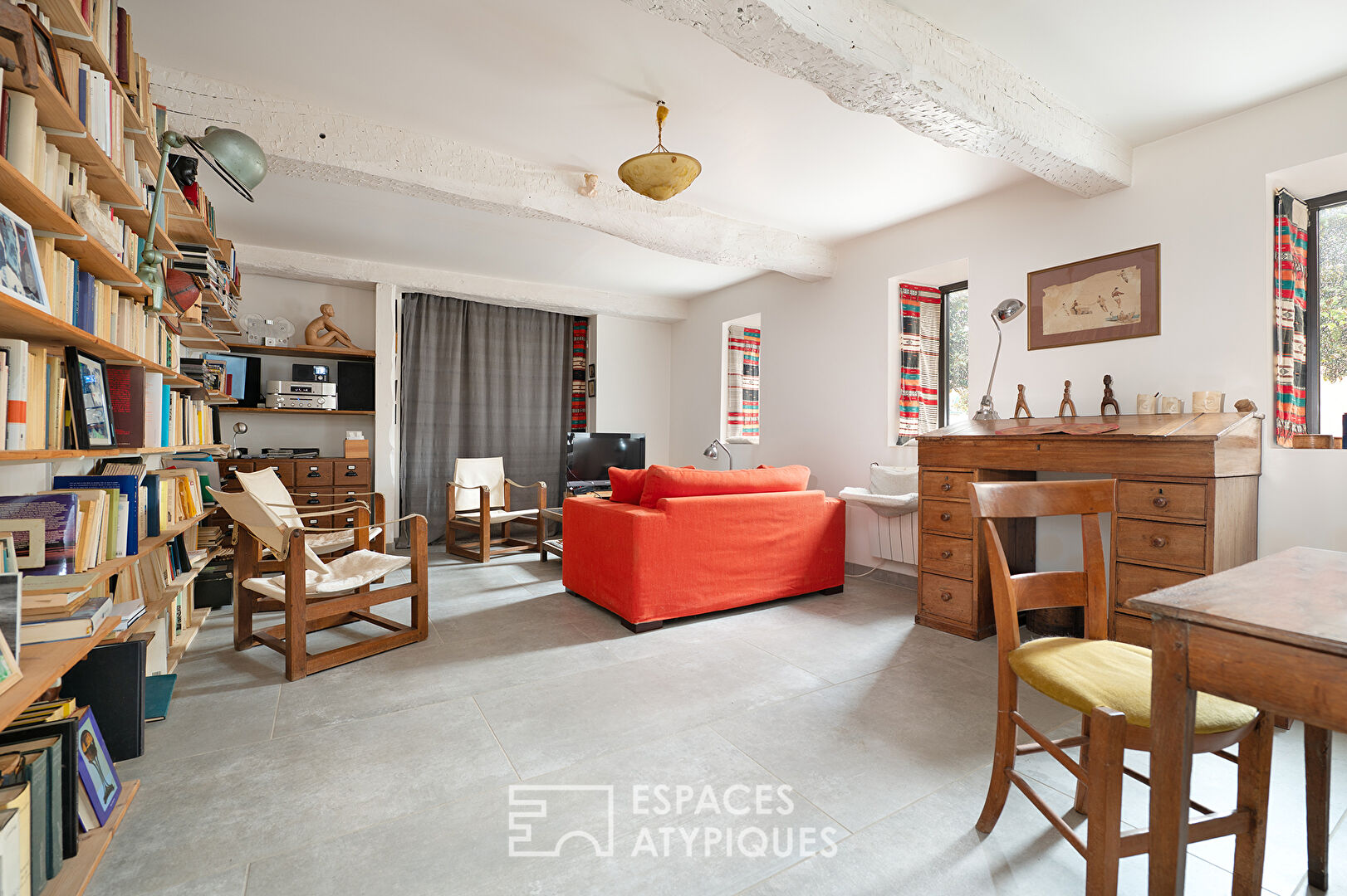 Maison de ville à l&rsquo;esprit loft avec jardin et atelier indépendant