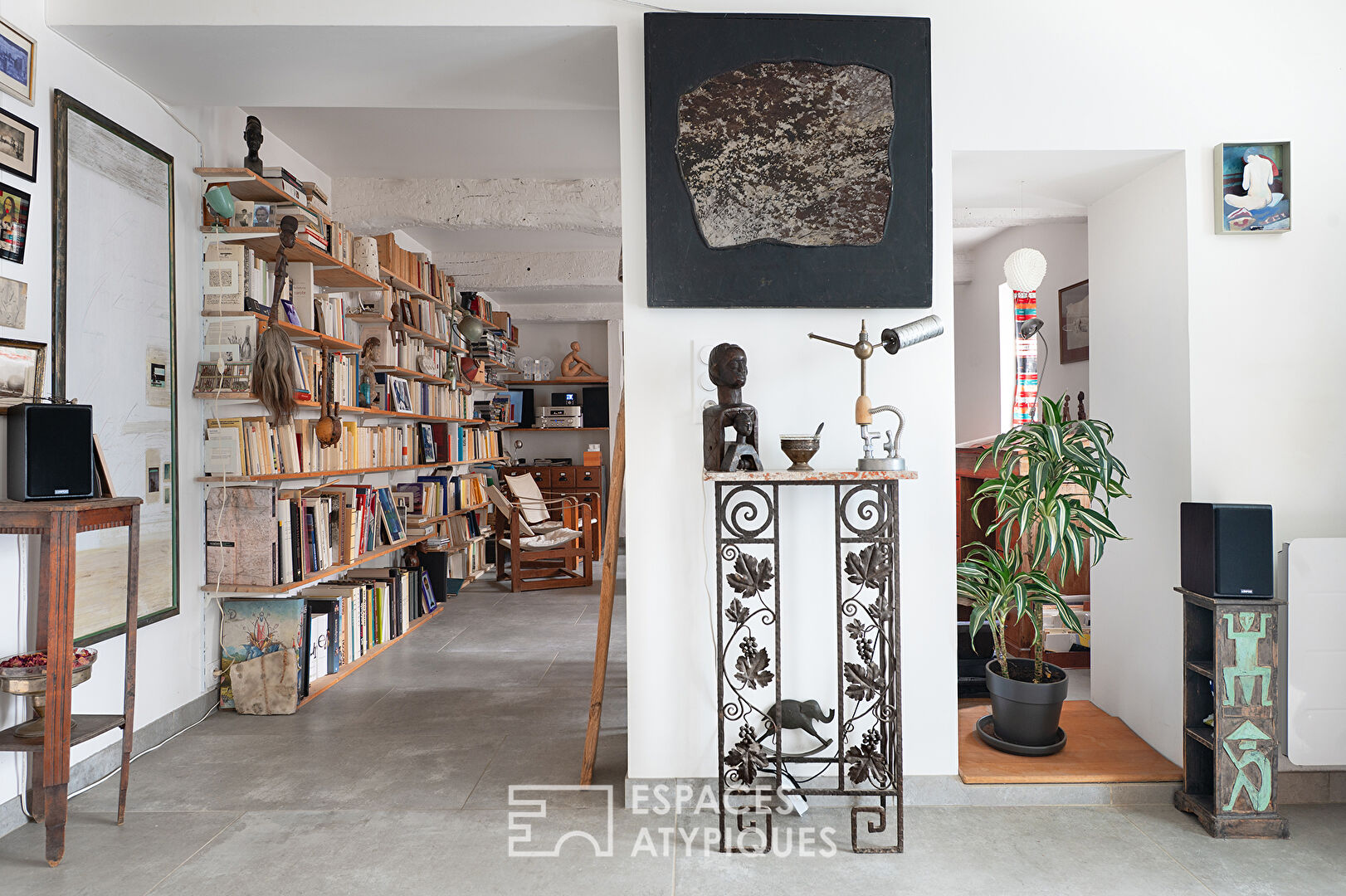 Maison de ville à l&rsquo;esprit loft avec jardin et atelier indépendant